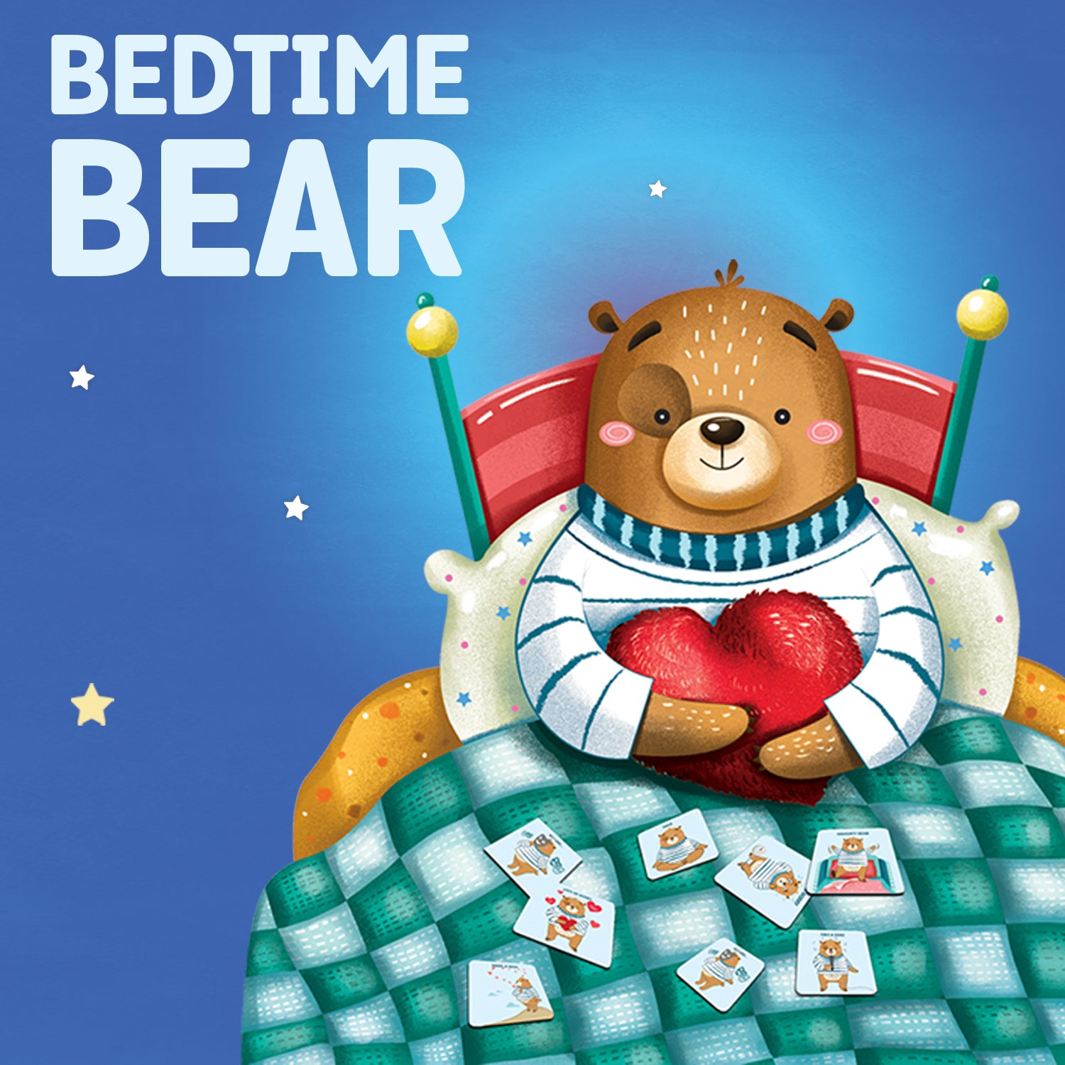 Chalk and Chuckles Bedtime Bear- A Goodnight Activity Game How to Play video 