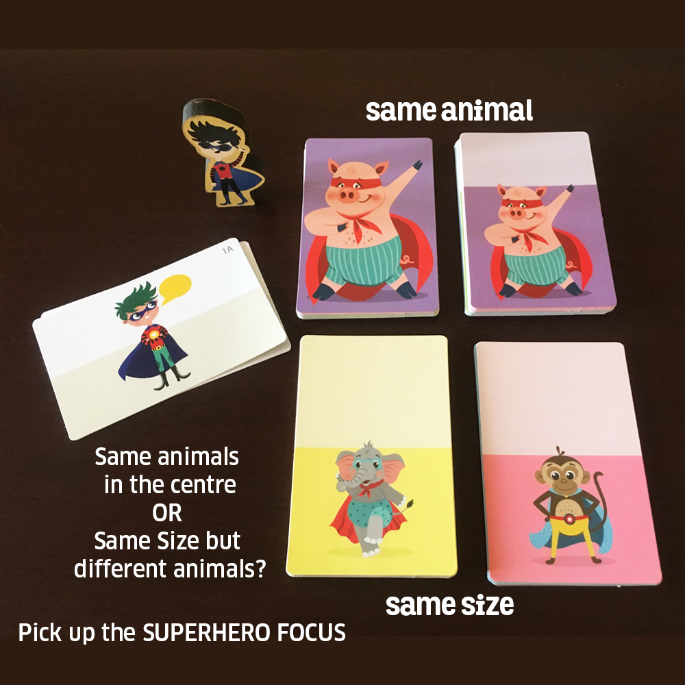 Chalk and Chuckles-Superhero Animal Focus-Educational Games and Toys