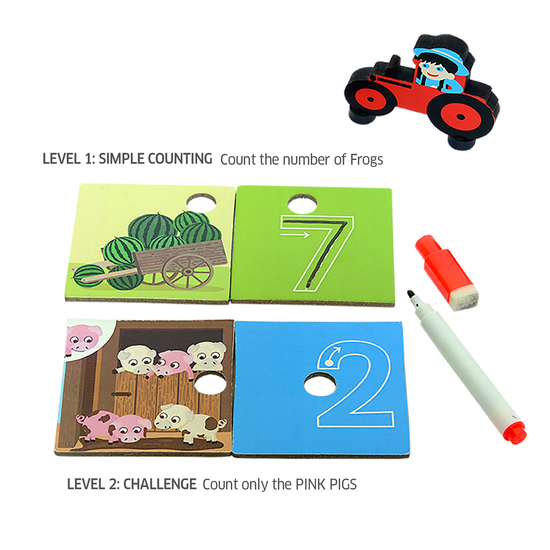 Chalk and Chuckles-Clever Counting-Educational Games and Toys