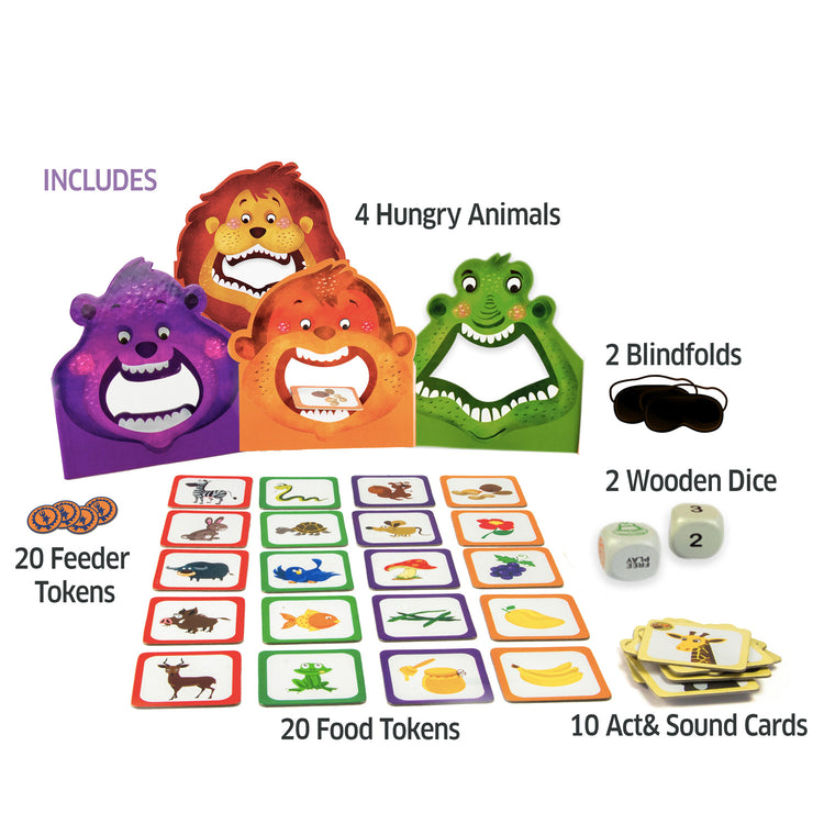 Chalk and Chuckles-Hungry Four-Educational Games and Toys