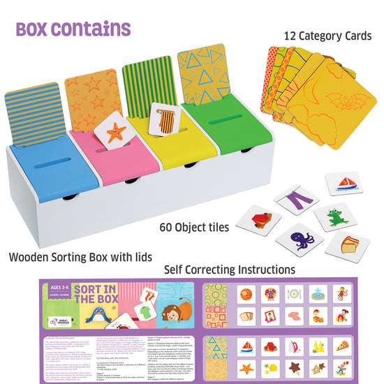 Chalk and Chuckles-Sort in the Box-Educational Games and Toys