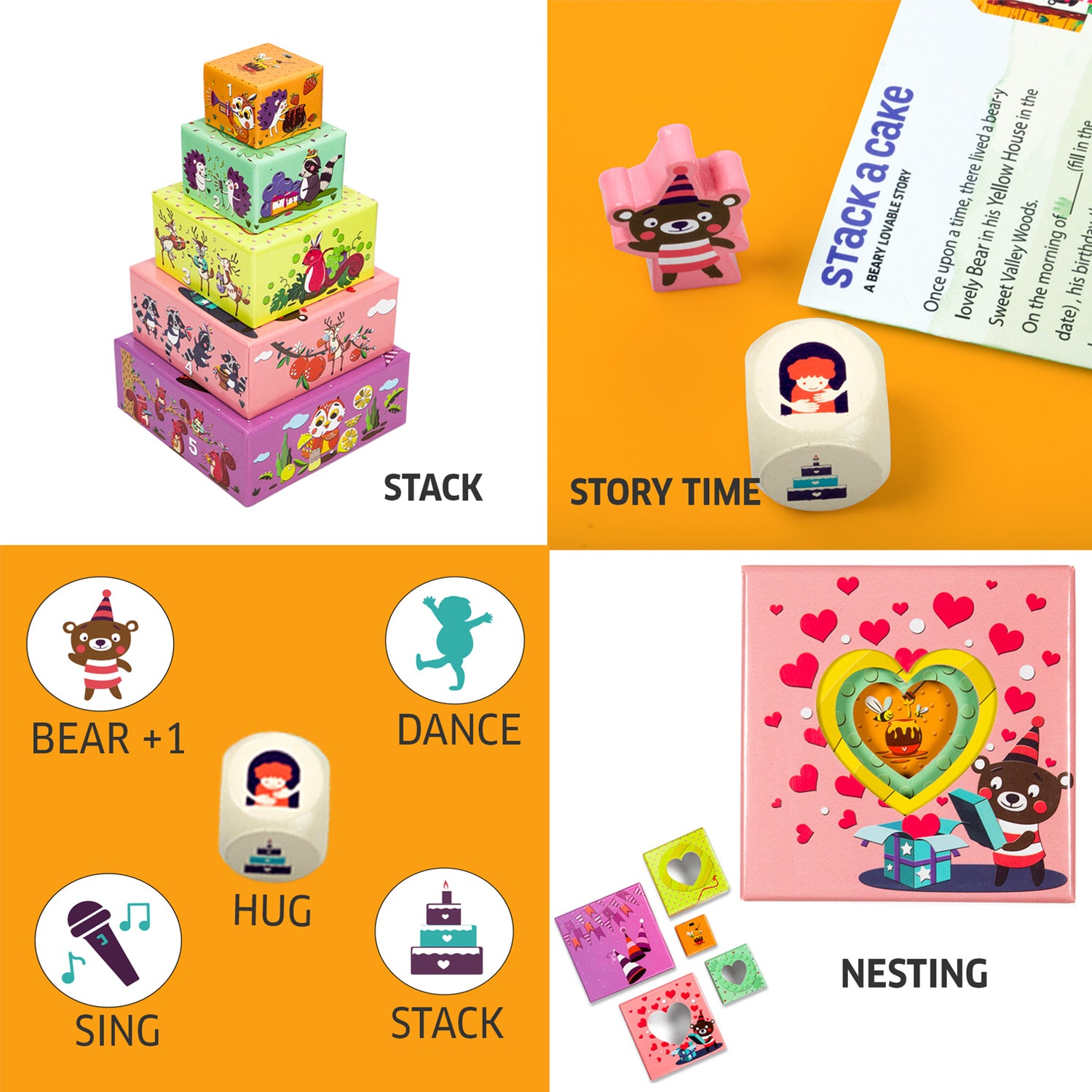 Chalk and Chuckles-Stack a Cake-Educational Games and Toys