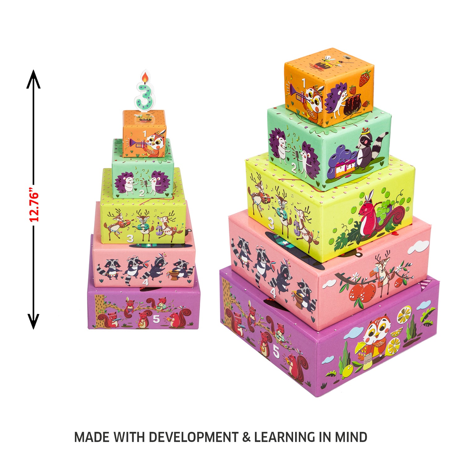 Chalk and Chuckles-Stack a Cake-Educational Games and Toys