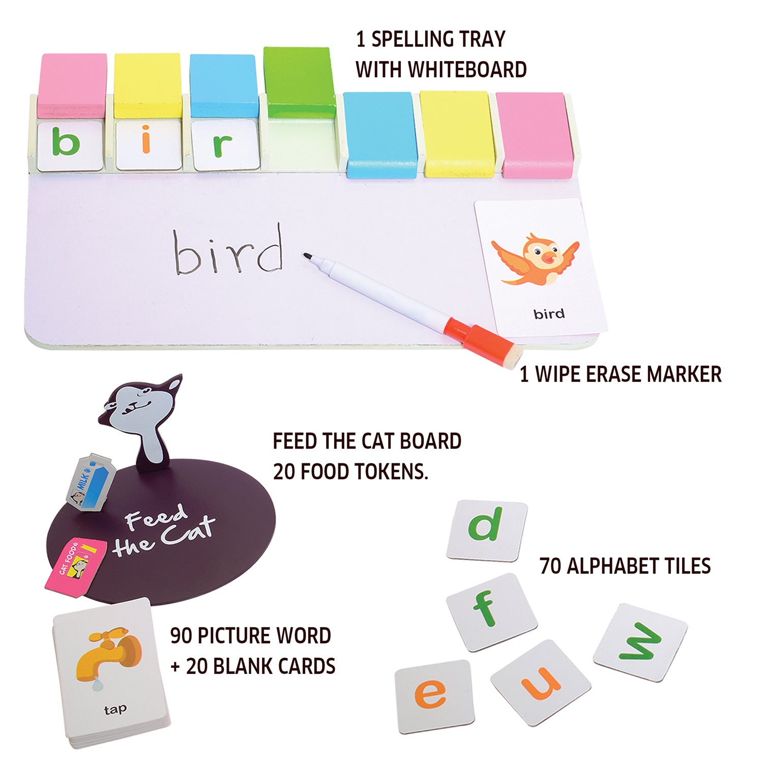 Chalk and Chuckles-Spell Cat-Educational Games and Toys