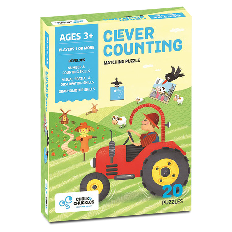 Chalk and Chuckles-Clever Counting-Educational Games and Toys