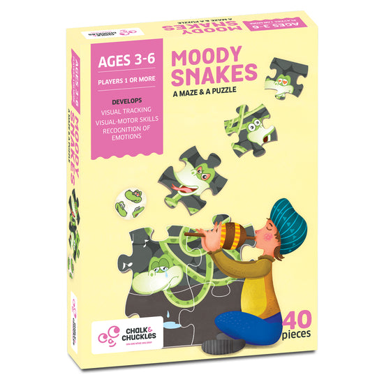 Chalk and Chuckles-Moody Snakes-Educational Games and Toys