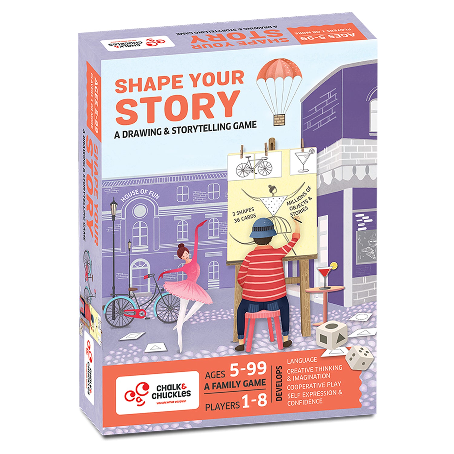 Shape your Story – Chalk & Chuckles