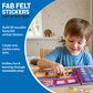 Fab Felt Stickers- Craft Activity Book