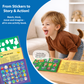Fab Felt Stickers- Craft Activity Book