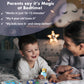 Parent and child playing Chalk and Chuckles Bedtime Bear game—parents praise this bedtime activity for kids ages 3+ as magical, calming, and effective in just 10–15 minutes to help children sleep better.