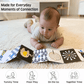 High Contrast Sensory Flash Cards for Babies 0–12 Months