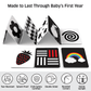 High Contrast Sensory Flash Cards for Babies 0–12 Months