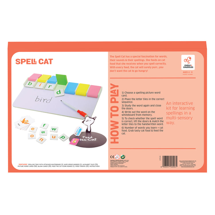 Chalk and Chuckles-Spell Cat-Educational Games and Toys