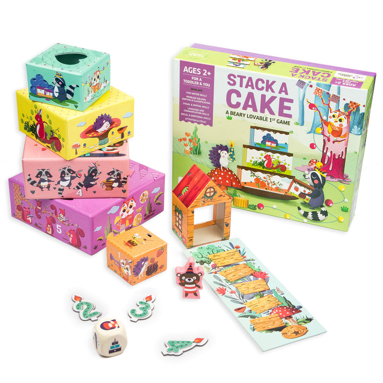 Chalk and Chuckles-Stack a Cake-Educational Games and Toys