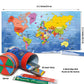 Chalk and Chuckles-Smart Sticks- Countries of the World-Educational Games and Toys