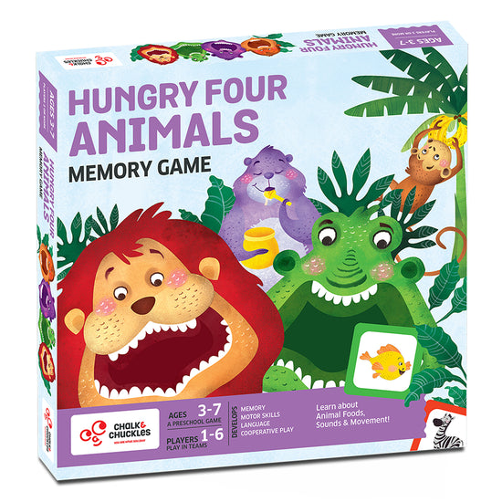 Chalk and Chuckles-Hungry Four-Educational Games and Toys