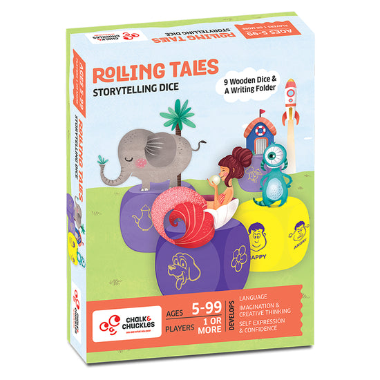 Chalk and Chuckles-Rolling Tales-Educational Games and Toys