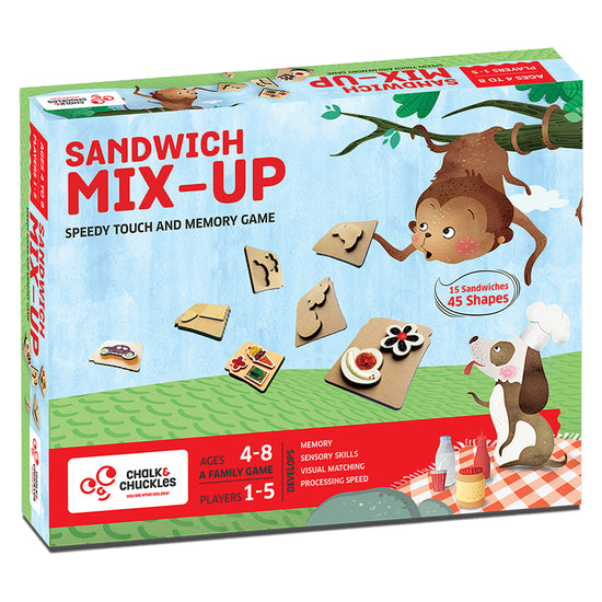Chalk and Chuckles-Sandwich Mix Up-Educational Games and Toys